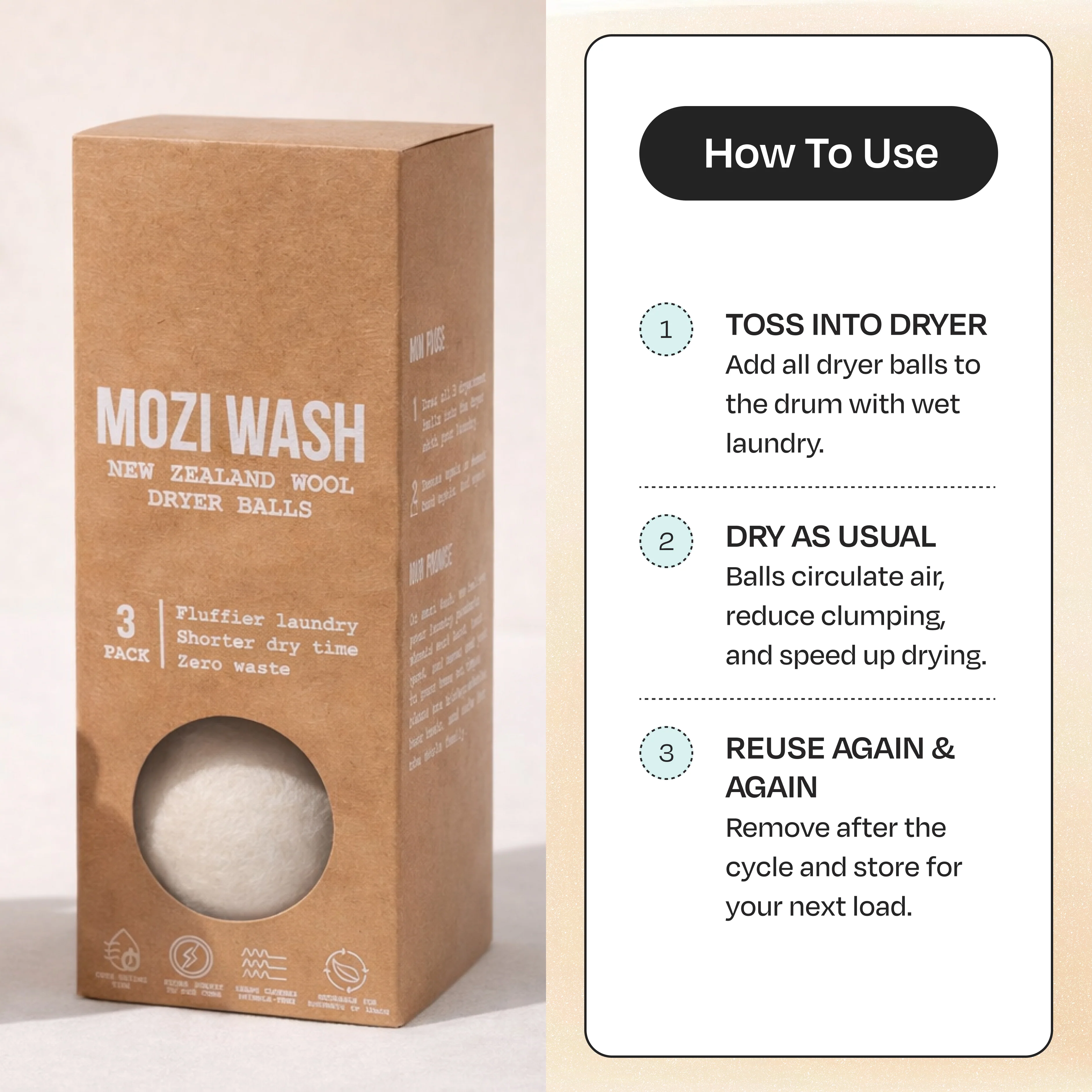 Mozi Wash Dryer Balls - Image 4