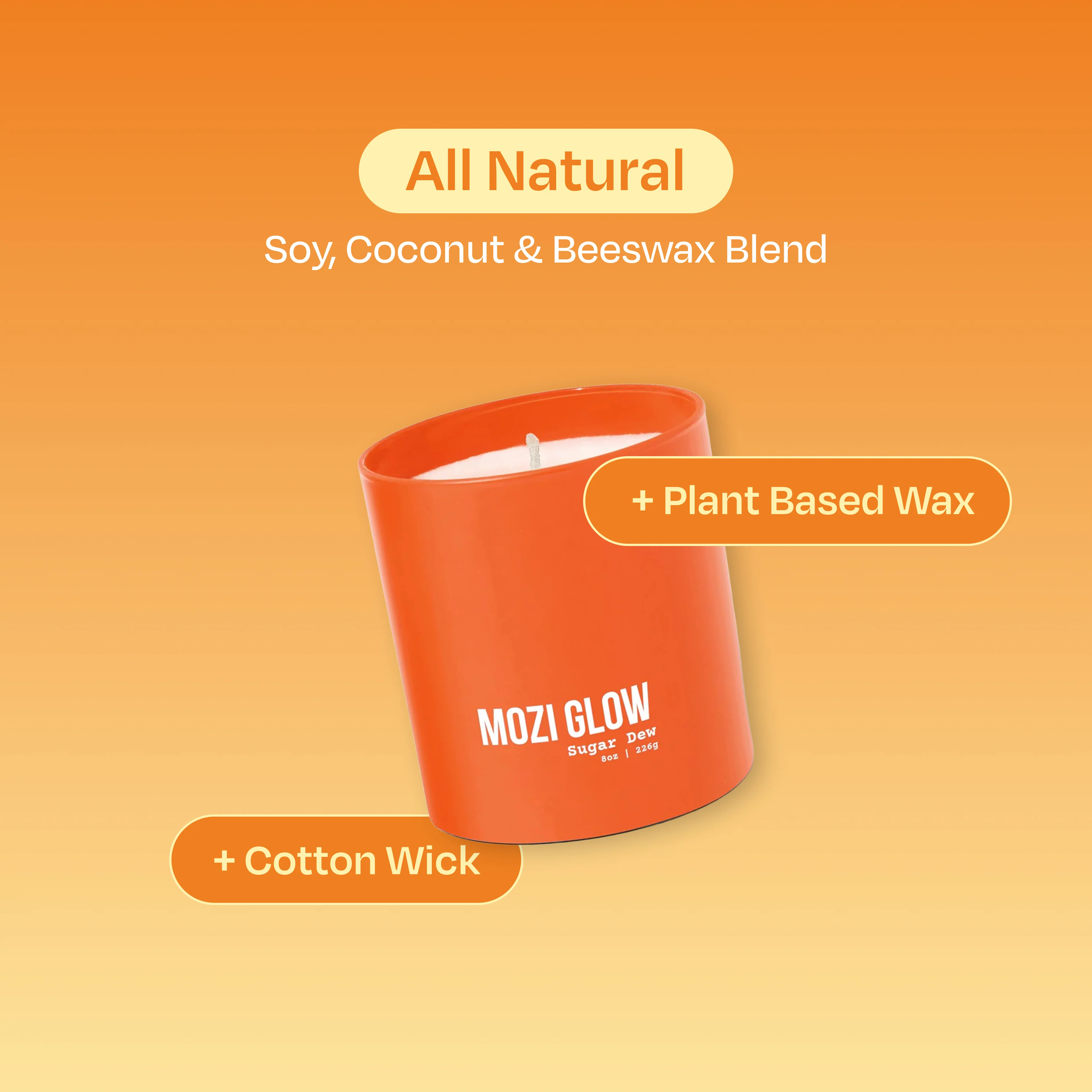 Mozi Glow Sugar Dew Candle - Image 5